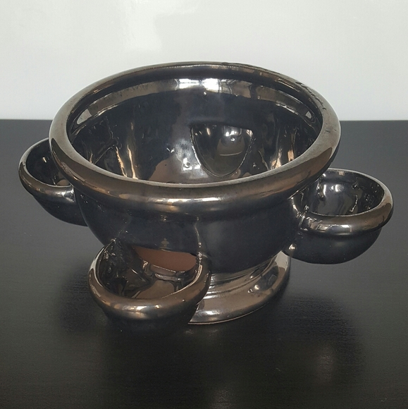 Strawberry or Herb Ceramic Planter Pot - Picture 3 of 7